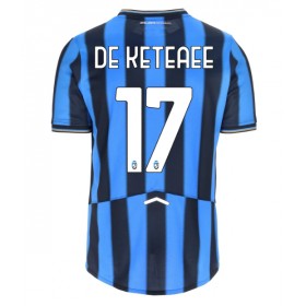 Pánské fotbalový oblečení Atalanta Charles De Ketelaere #17 Domácí košile 2025-26 Krátkým Rukávem